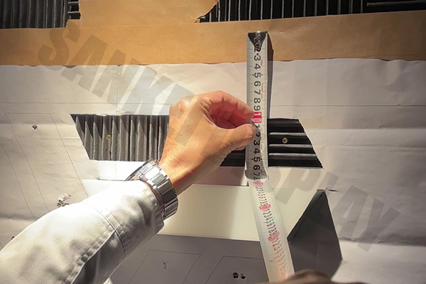 LEDチャンネル文字の設置・施工