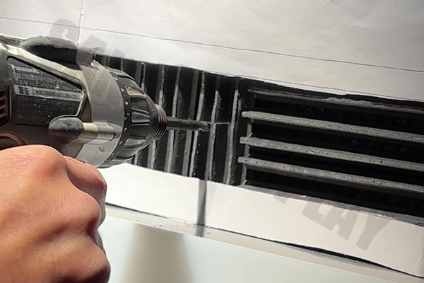 LEDチャンネル文字の設置・施工